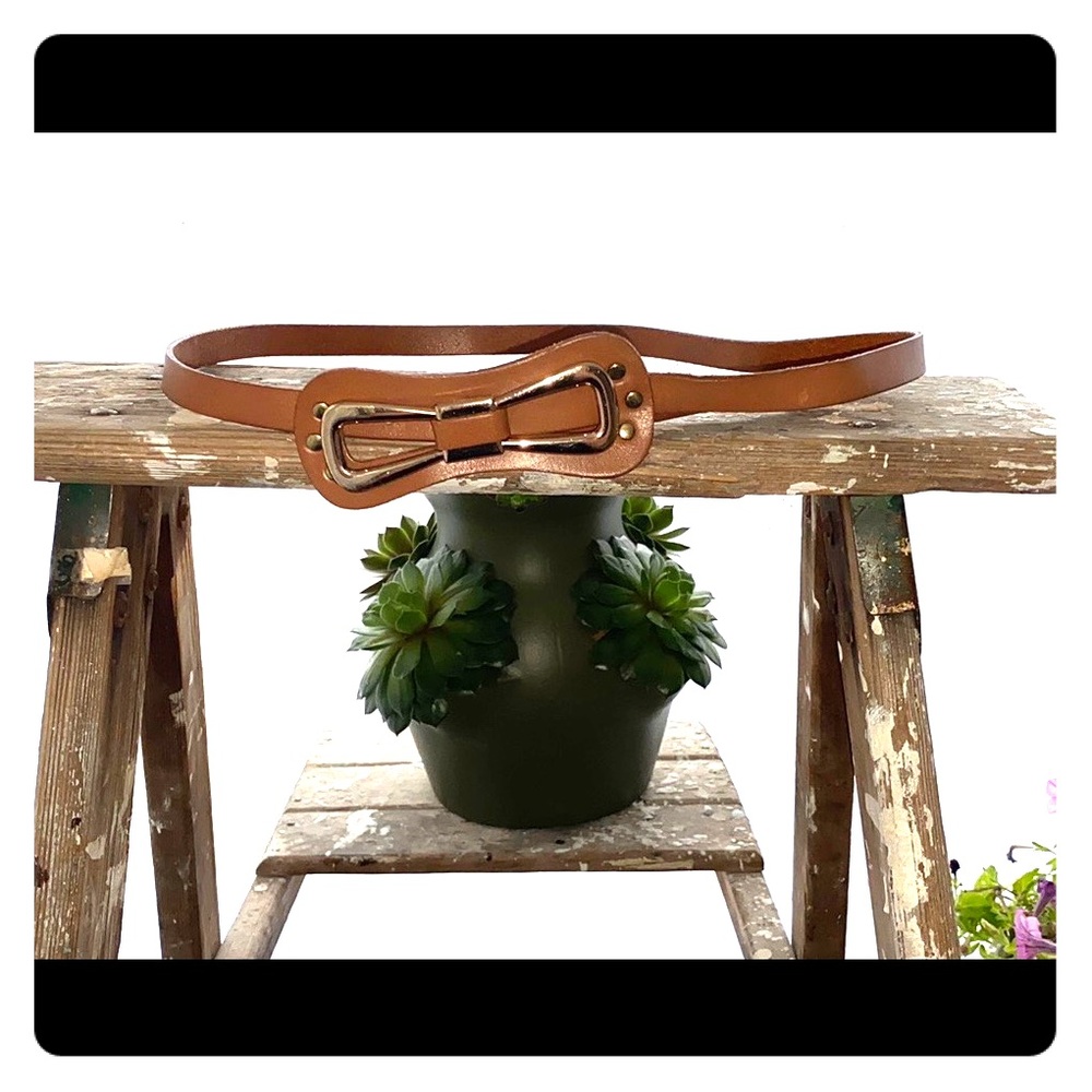 Leather belt